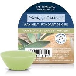 Yankee Candle Sage & Citrus Aromalámpába Való Illatos Viasz Új