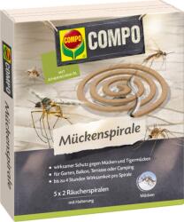 COMPO Szúnyogriasztó spirál - 10 darab