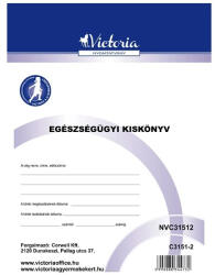 Victoria Egészségügyi kiskönyv B. C. 3151-2/A