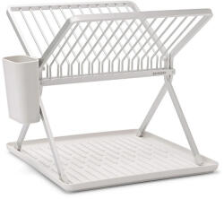 Brabantia Сгъваем сушилник за съдове Brabantia SinkSide 1004154, Поставка за прибори, Устойчив на корозия, Светлосив (1004154)