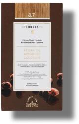 KORRES Vopsea de par Argan Oil 8.7 Toffee, 50ml, Korres