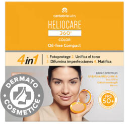 Cantabria Labs Pudra compacta Heliocare 360 Oil Beige, 10g, Cantabria Labs