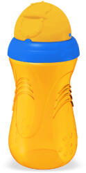 PUR Pahar sport cu pai +6 luni Portocaliu, 350ml, PUR