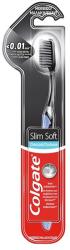 Colgate Periuta de dinti Slim Soft Charcoal, 1 bucata, Colgate