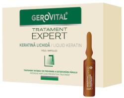 Gerovital Keratina lichida Tratamet Expert, 10 fiole x 10ml, Gerovital