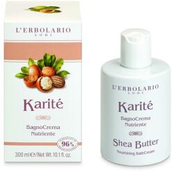 L'Erbolario Crema de baie nutritiva cu unt de shea, 300ml