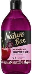 Nature Box Gel de dus cu ulei din samburi de cirese presat la rece, 385ml, Nature Box