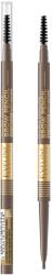 Eveline Cosmetics Creion de sprancene Micro Precision 02 Soft Brown, 0.6g, Eveline Cosmetics