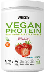 Weider Pudra proteica vegana cu aroma de Strawberry Vegan Protein, 750g, Weider