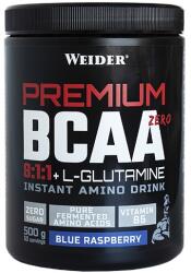 Weider Aminoacizi pulbere cu aroma de Blue Raspberry Premium BCAA 8: 1: 1 cu L-Glutamina powder, 500g, Weider