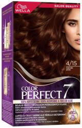Wella Vopsea de par permanenta Saten Rece 4/15 Color Perfect, 135ml, Wella