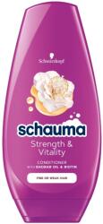 Schauma Balsam cu ulei de baobab si biotina Strength & Vitality, 250ml, Schauma