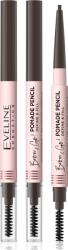 Eveline Cosmetics Creion de sprancene Brow & Go Pomade Dark Brown, 4g, Eveline Cosmetics