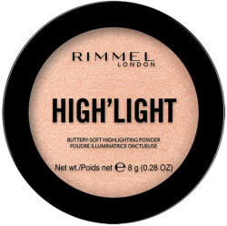 Rimmel London Pudra iluminatoare High'light 002 Rose Gold, 8g, Rimmel London