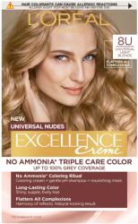 L'Oréal Vopsea de par permanenta fara amoniac Excellence 8U Universal Light Blonde, 192ml, L'Oreal Paris