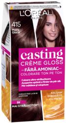 L'Oréal Vopsea de par semi-permanenta fara amoniac Casting Creme Gloss 415 Maro Glace, 180ml, L'Oreal Paris