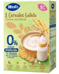 Hero Baby Pudra instant de cereale cu biscuiti +6 luni, 340g, Hero Baby