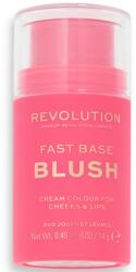 Makeup Revolution Fard de obraz Fast Base Blush Stick Rose, 14g, Makeup Revolution