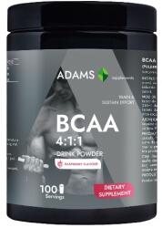 Adams Vision BCAA 4: 1: 1 cu aroma de zmeura, 400g, Adams Vision