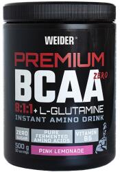 Weider Aminoacizi pulbere cu aroma de Pink Lemonade Premium BCAA 8: 1: 1 cu L-Glutamina powder, 500g, Weider