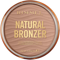 Rimmel London Pudra bronzanta pentru ten Natural Bronzer 001 Sunlight, 14g, Rimmel London
