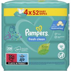 Pampers Pachet Servetele umede Fresh Clean, 208 bucati, Pampers