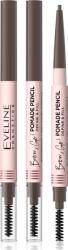 Eveline Cosmetics Creion de sprancene Brow & Go Pomade Taupe, 4g, Eveline Cosmetics