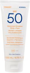 KORRES Emulsie cu protectie solara pentru fata si corp SPF50 Yoghurt, 200ml, Korres