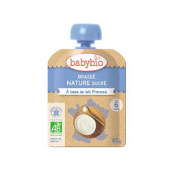 BabyBio Desert de iaurt bio, 85g, BabyBio