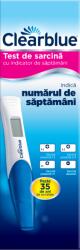 Clearblue Test de sarcina digital cu indicator de saptamani, 1 bucata, Clearblue - drmax