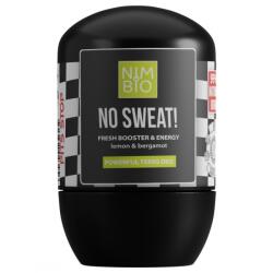 NIMBIO Deodorant natural roll-on pentru adolescenti No Sweat, 50ml, Nimbio