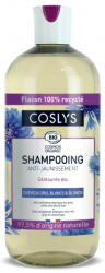 Coslys Sampon bio anti-ingalbenire par alb gri sau blond cu extract de albastrele, 500ml, Coslys
