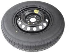 Extradeon Készlet - Mankókerék + Kerékkulcs + Hévér + Tároló a Hévérhez TOYOTA RAV4 III 155/90 R16 5x114 CB60