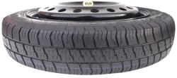 Extradeon Készlet - Mankókerék + Kerékkulcs + Hévér + Tároló a Hévérhez SAAB 9-5 III 125/70 R17 5x120 CB67.1