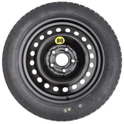 Extradeon Készlet - Mankókerék + Kerékkulcs + Hévér + Tároló a Hévérhez HONDA FR-V 135/80 R16 5x114 CB64