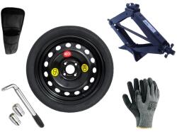 Extradeon Készlet - Mankókerék + Kerékkulcs + Hévér + Tároló a Hévérhez OPEL AGILA B 115/70 R16 4x100 CB54.1