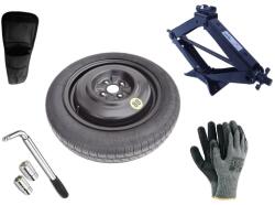 Extradeon Készlet - Mankókerék + Kerékkulcs + Hévér + Tároló a Hévérhez LADA LARGUS 125/80 R15 4x100 CB60.1