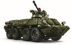 Sluban Model Bricks építőkészlet M38-B1251 Tank BTR-80AS IFV 1: 35 méretben 619 db (M38-B1251)