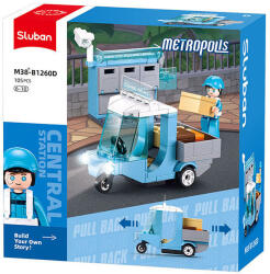 Sluban Metropolis M38-B1260D Postai jármű 105 db (M38-B1260D)