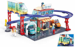 Sluban Metropolis M38-B1262 Vonat, elektromos autó kereskedéssel 379 db (M38-B1262)