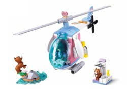 Sluban Metropolis M38-B1212B kisállatmentő helikopter 117 db (M38-B1212B)
