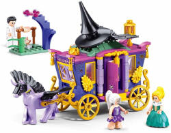 Sluban építőkészlet Girls Dream Witches M38-B1056 Mágikus hintó egyszarvúval 287 db (M38-B1056)