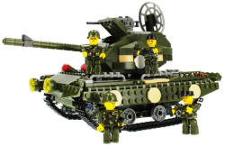alleBLOX építőkocka készlet Military Force Tank 563 db (298261)