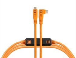 Tether Tools CUC15RTG2-ORG TetherPro Optima 10G 4, 6m USB-C narancs kábel (CUC15RTG2-ORG)