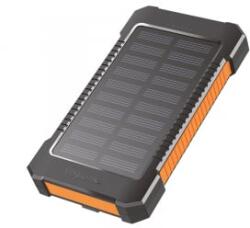 LogiLink Napelemes akkumulátor 6000 mAh, vaku, 2x USB-A, 1x USB-C, fekete-narancs (PA0321)