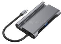 Havit HB4001 USB-Type C Hub telefontartóval (HB4001) (HB4001)