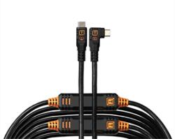 Tether Tools CUC31RTG2-BLK TetherPro Optima 10G 9, 4m USB-C fekete kábel (CUC31RTG2-BLK)