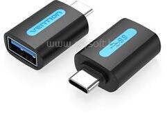 Vention USB-C/M -> USB-C 3.0/F OTG adapter (fekete) (CDUB0) (CDUB0)