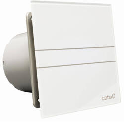CATA E-100MT szellőztető ventilátor, metakrilát előlappal, utószellőztető funkcióval, fehér, 100mm