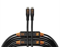 Tether Tools CUC31G2-BLK TetherPro Optima 10G 9, 4m USB-C fekete kábel (CUC31G2-BLK)